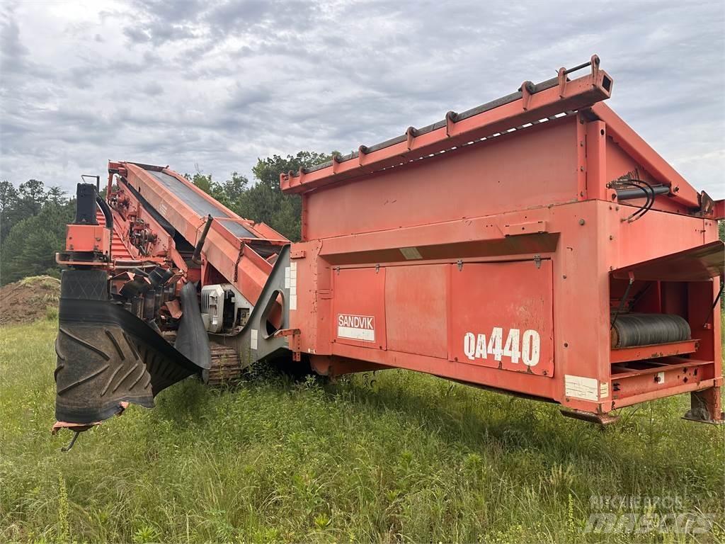 Sandvik QA440 Пресяващи и Сортиращи