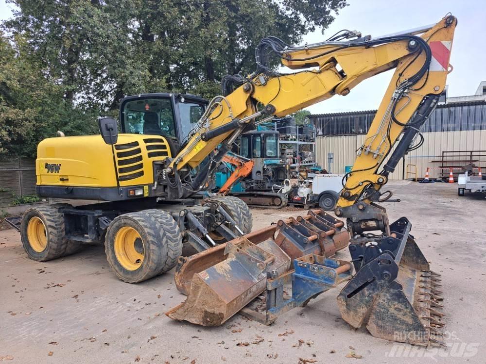 Yanmar B95W Колесни екскаватори