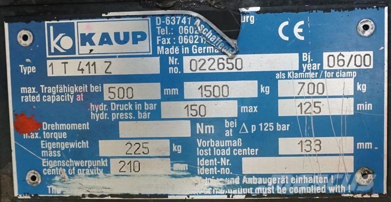 Kaup 1T411Z Друг прикачен инвентар и компоненти