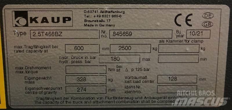 Kaup 2,5T466BZ Друг прикачен инвентар и компоненти