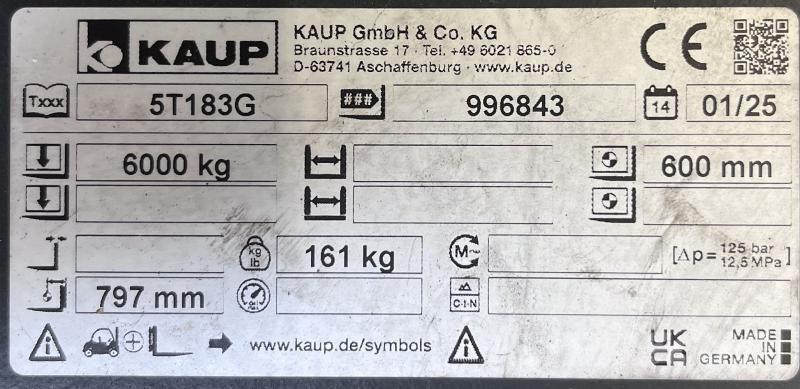 Kaup 5T183G Друг прикачен инвентар и компоненти