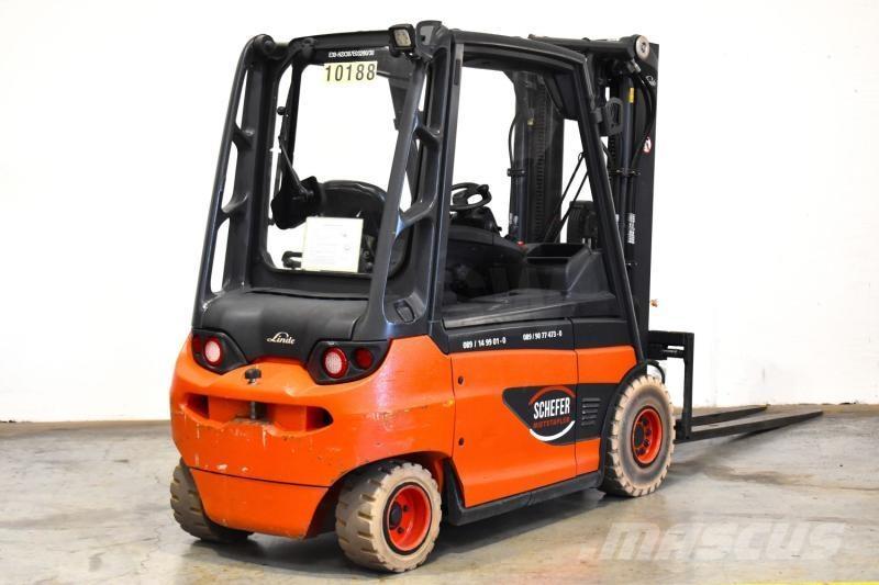 Linde E 30 387 Електрически вилични кари-повдигачи