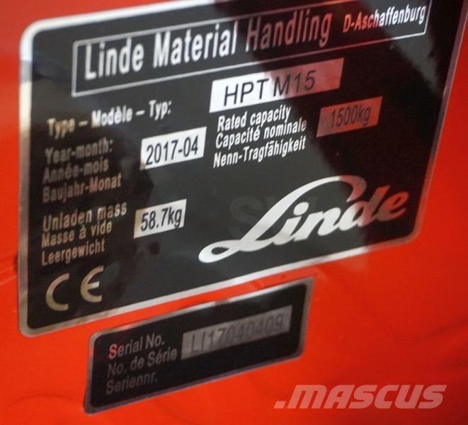 Linde HPT M 15 Ръчно водими