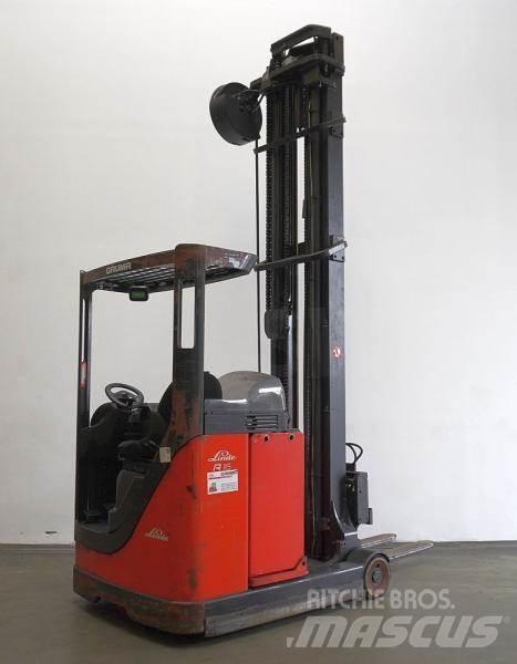 Linde R 16 113 Ретрак/ Високоповдигач с изместване на вилката напред