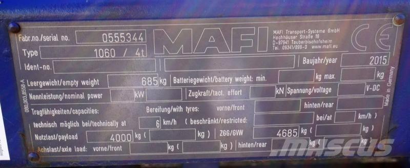 Mafi 1060 / 4t Бордови