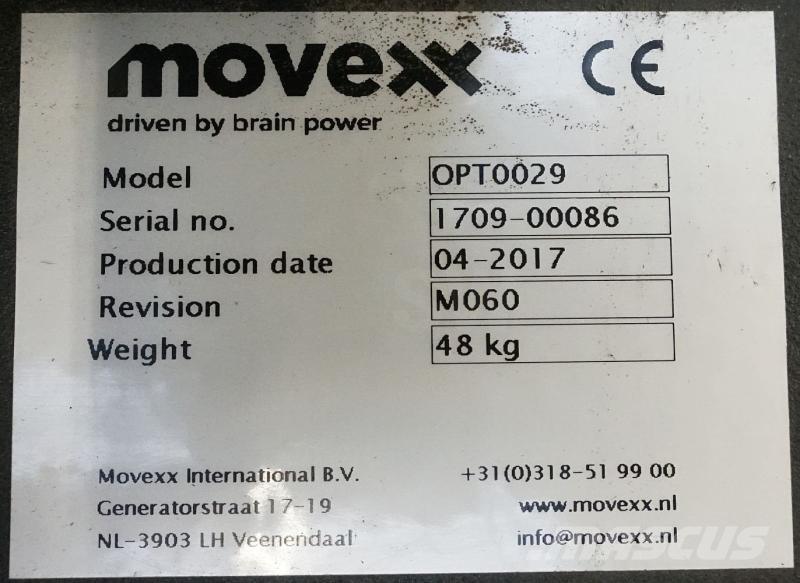 Movexx OPT0029 Друг прикачен инвентар и компоненти