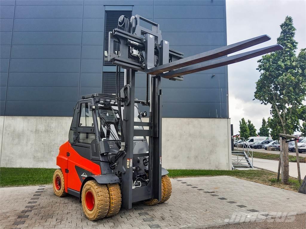 Linde E 80-01/900 Електрически вилични кари-повдигачи
