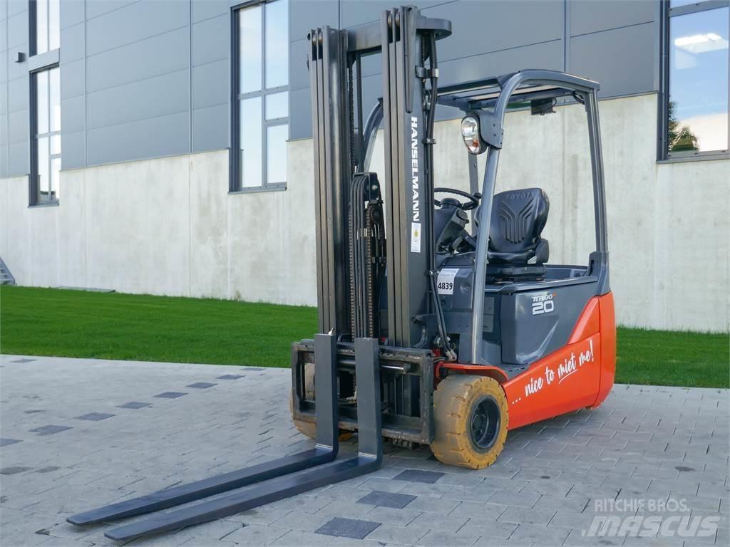 Toyota 02-8FBE20T Електрически вилични кари-повдигачи