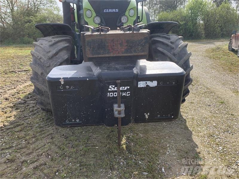  Suer 1000 kg. Предни тежести
