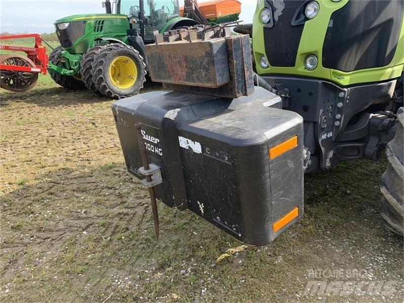  Suer 1000 kg. Предни тежести
