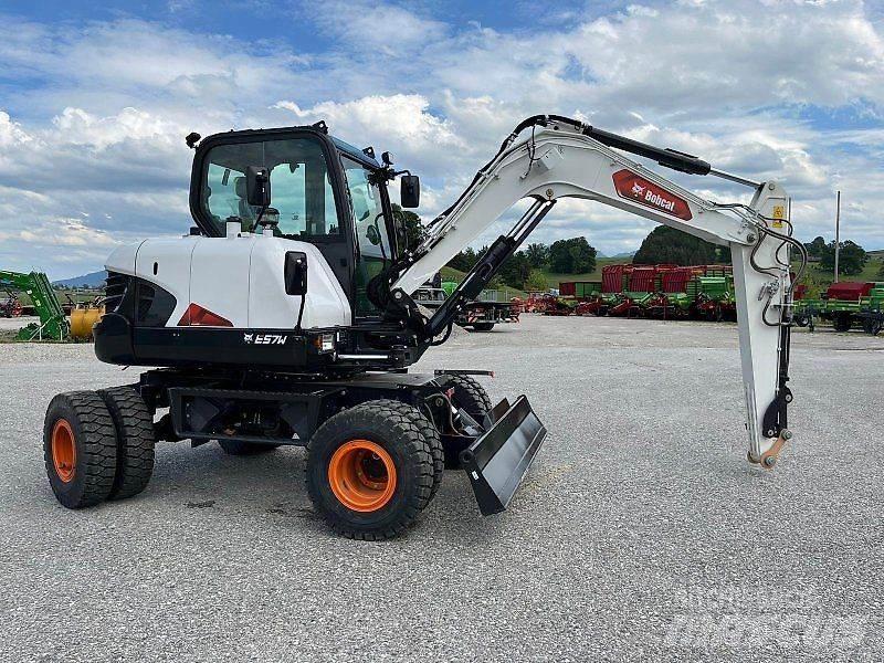 Bobcat E57W Колесни екскаватори