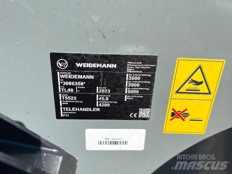 Weidemann T5522 Телескопични товарачи