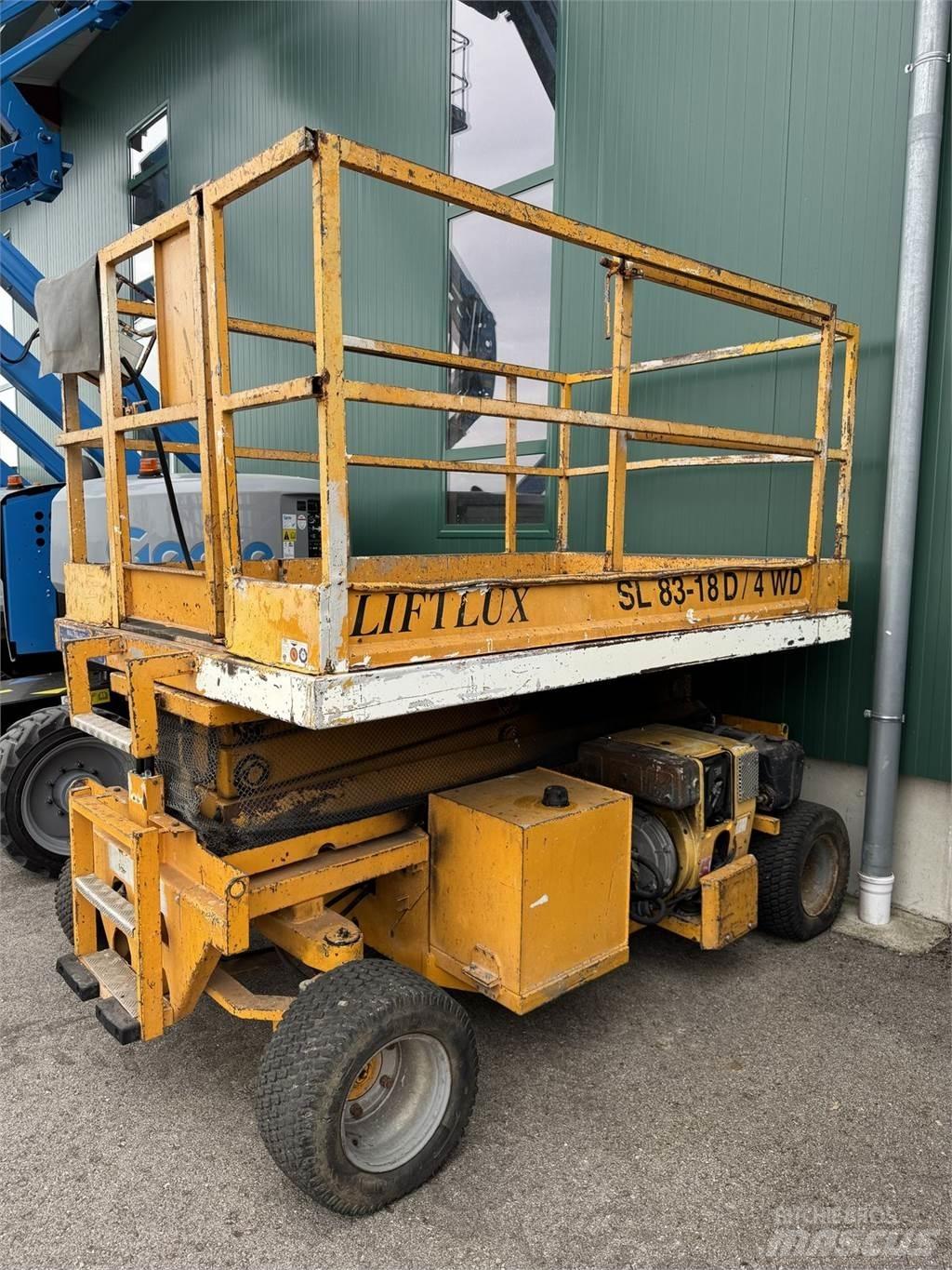 Liftlux SL83-18D/4WD Ножични работни платформи