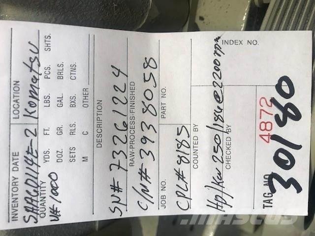 Cummins 6CT8.3 Двигатели