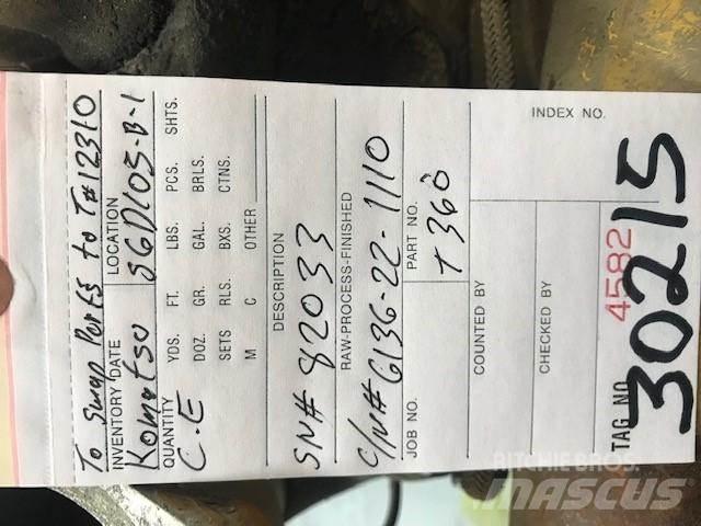 Komatsu SA6D105-1 Двигатели