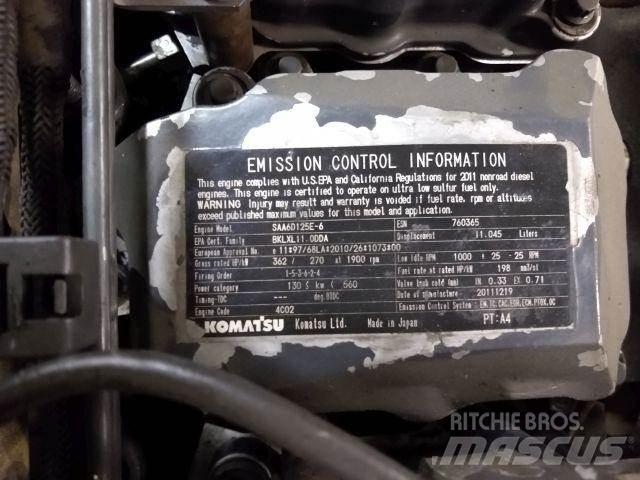 Komatsu SAA6D125E-6 Двигатели