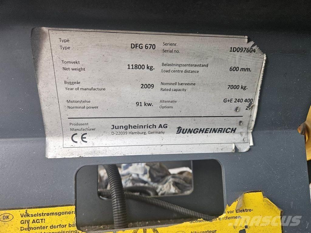Jungheinrich DFG670 Дизелови камиони