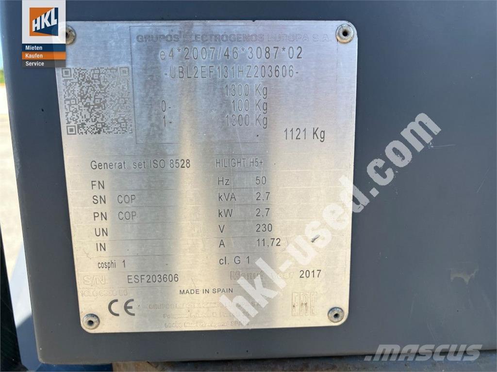 Atlas Copco HILIGHT V5+ Осветителни кули