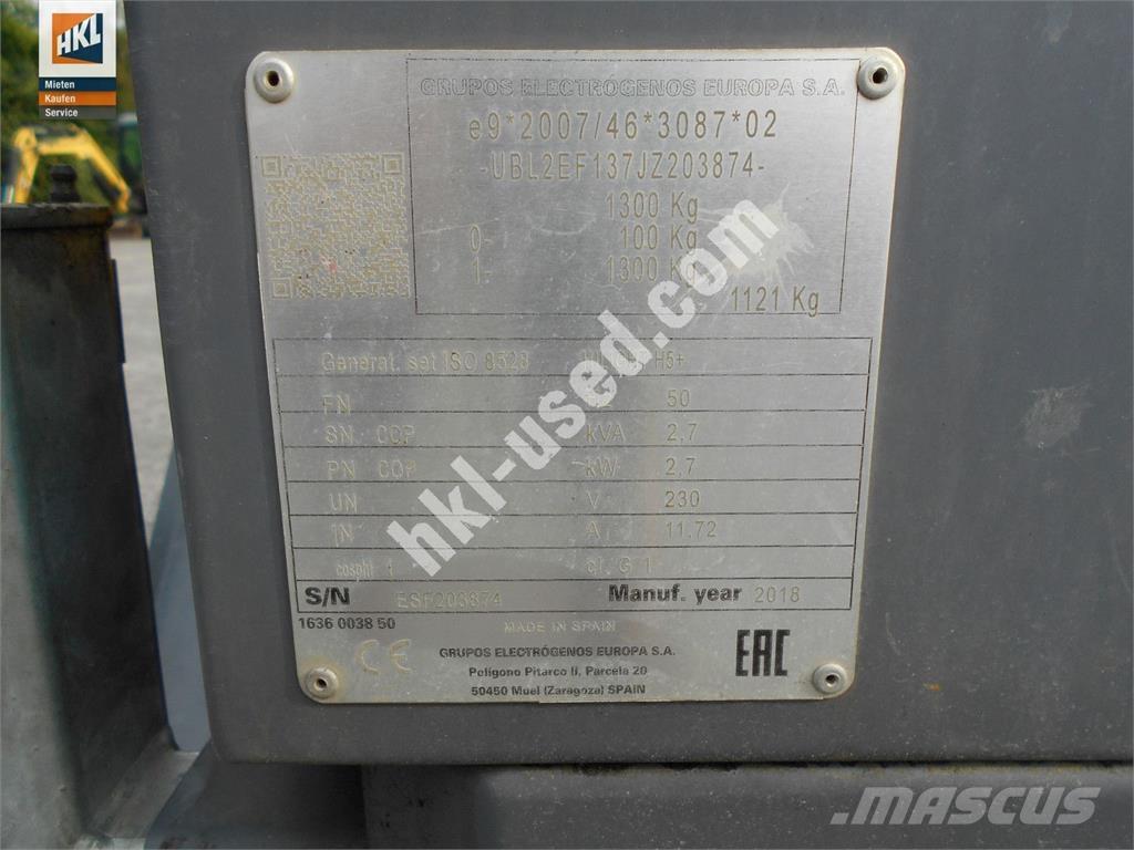 Atlas Copco HILIGHT V5+ Осветителни кули