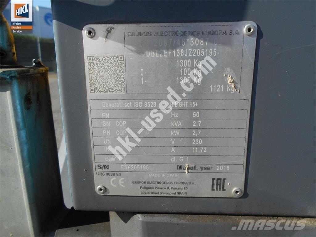 Atlas Copco HILIGHT V5+ Осветителни кули
