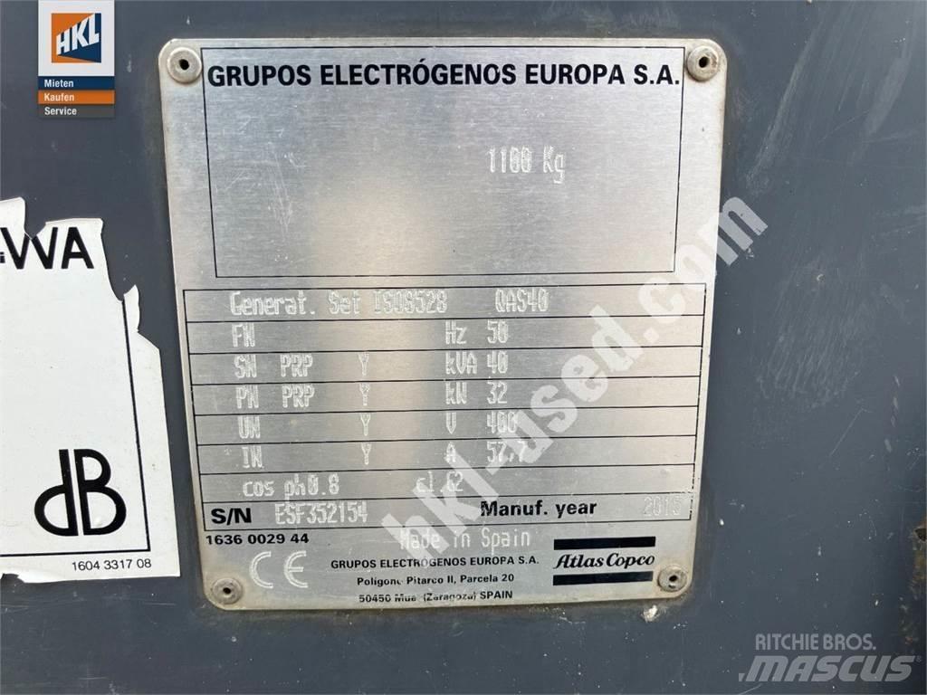 Atlas Copco QAS 40 KDS Други генератори
