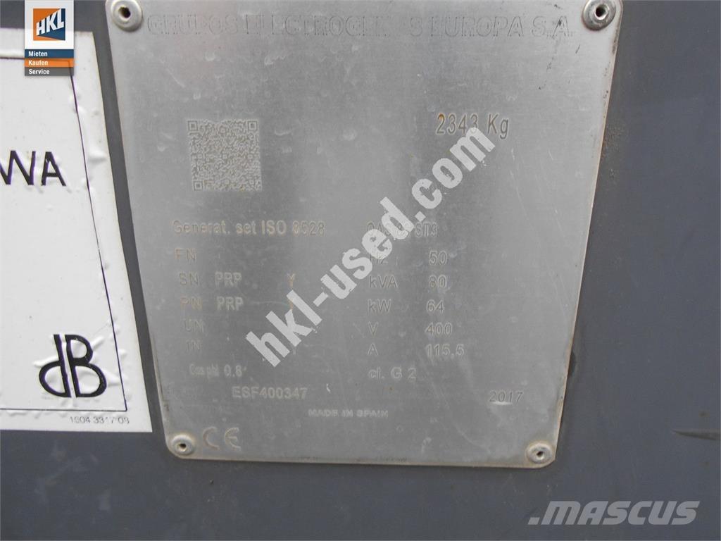 Atlas Copco QAS 80 Други генератори
