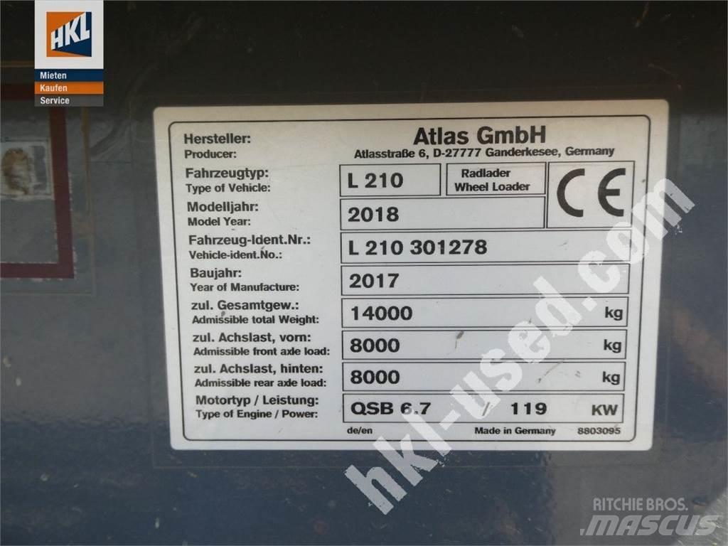 Atlas L 210 Колесни товарачи