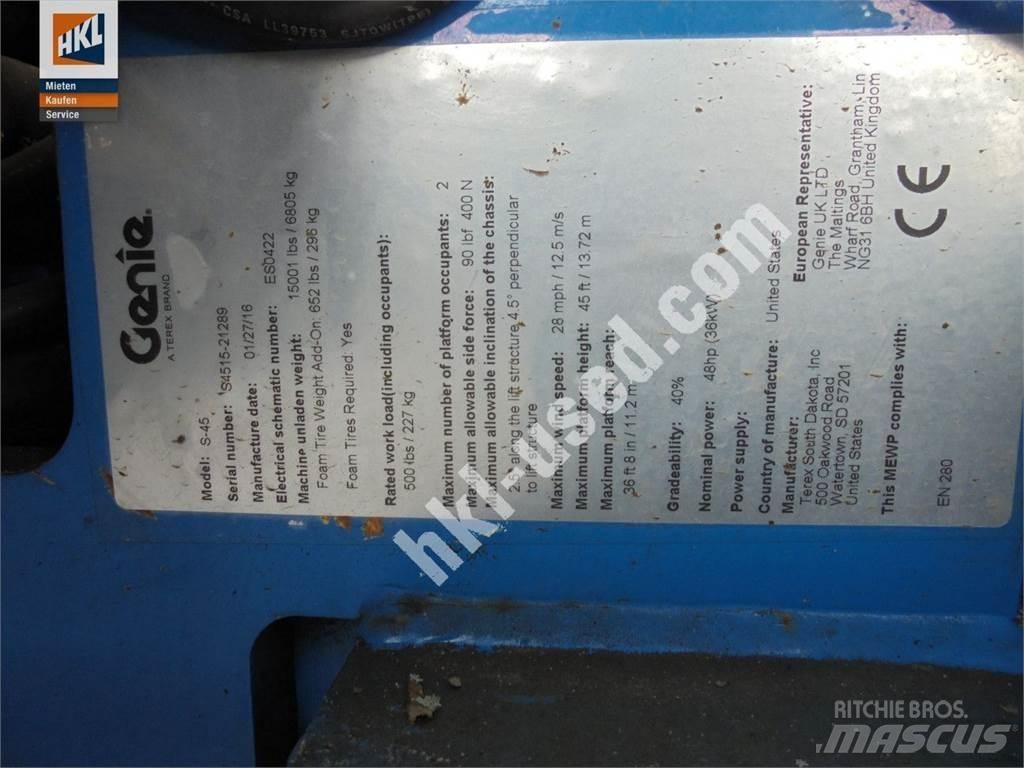 Genie S 45 Строителство - Други