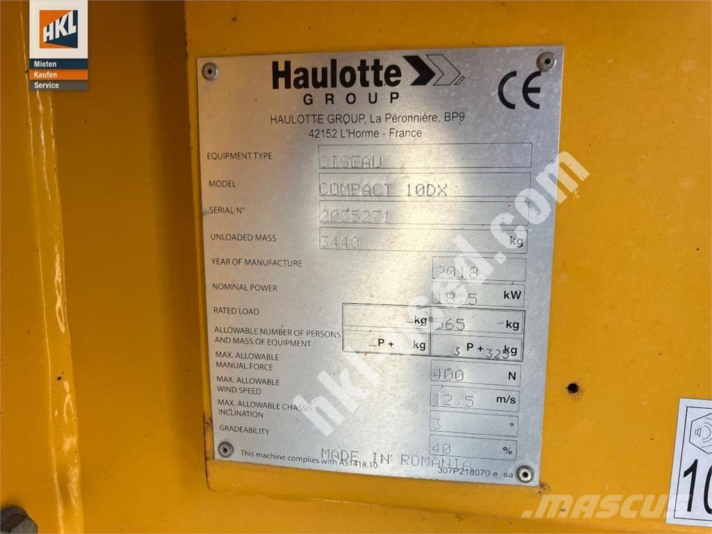 Haulotte COMPACT 10 DX Строителство - Други