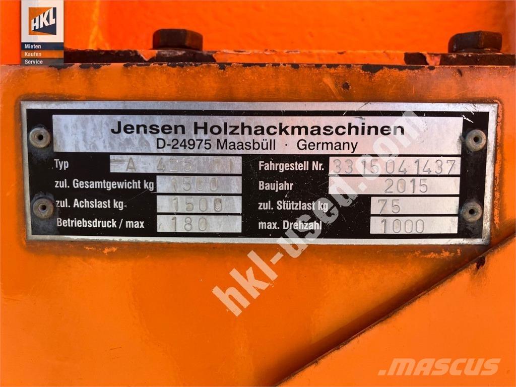 Jensen A 425 Дробилки за клони