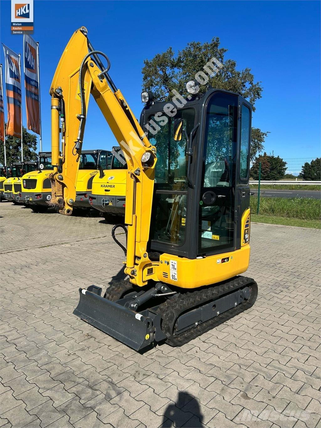 Komatsu PC 16 R-3HS Мини екскаватори < 7 т