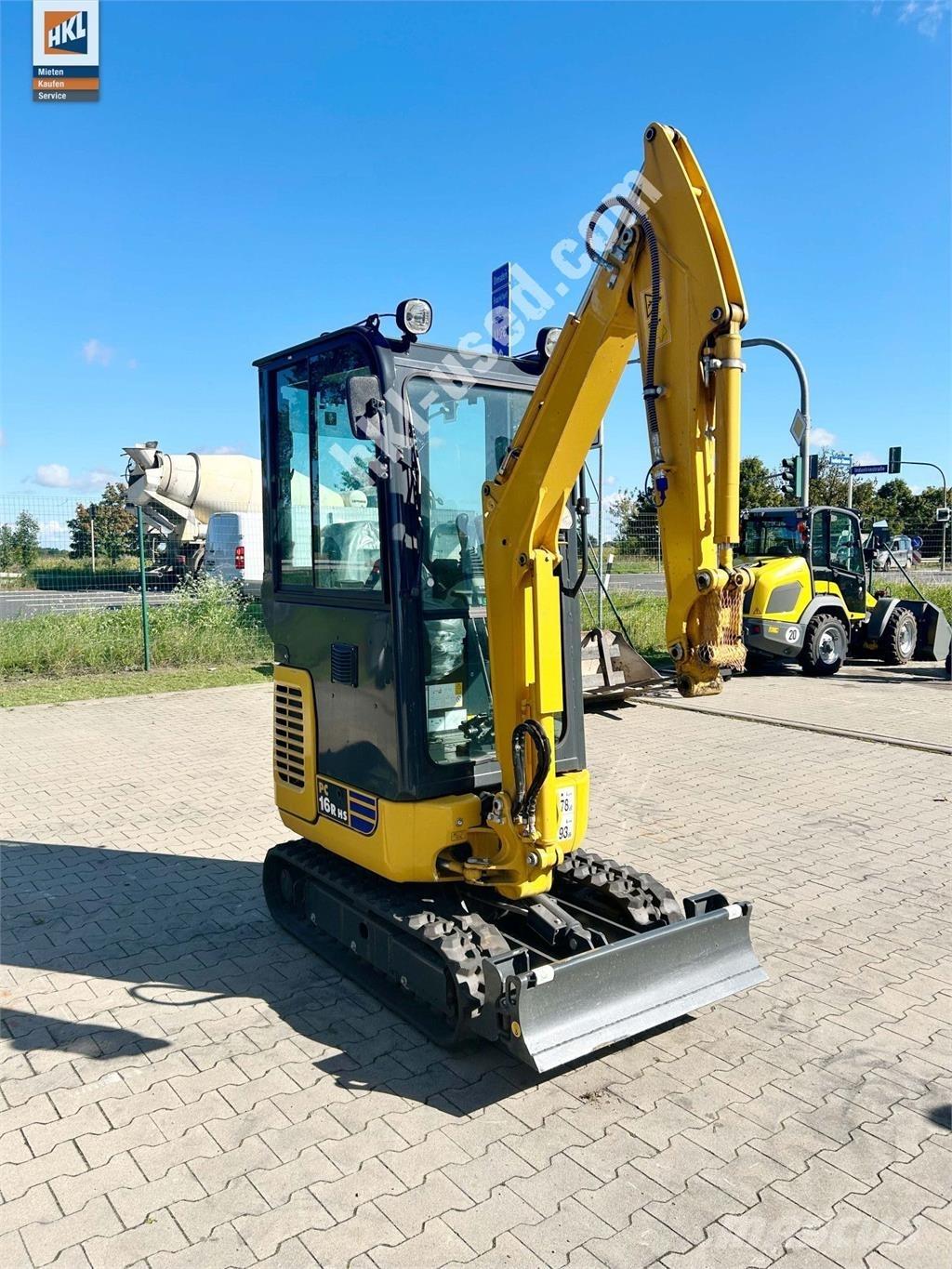 Komatsu PC 16 R-3HS Мини екскаватори < 7 т