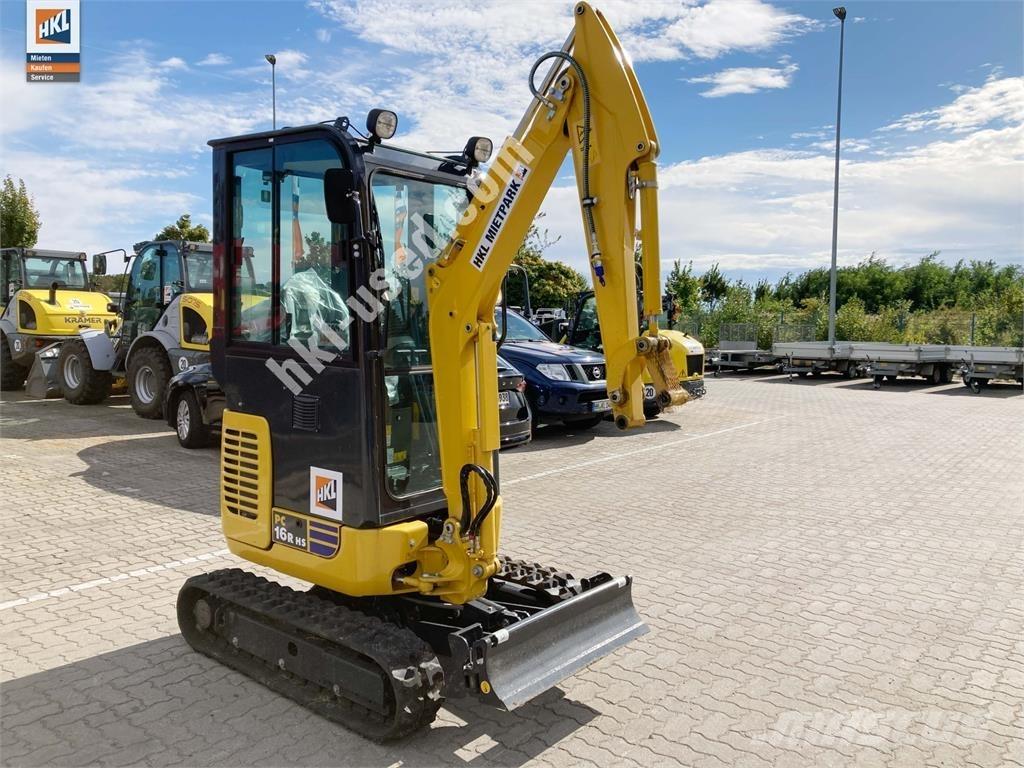 Komatsu PC 16 R-3HS Мини екскаватори < 7 т