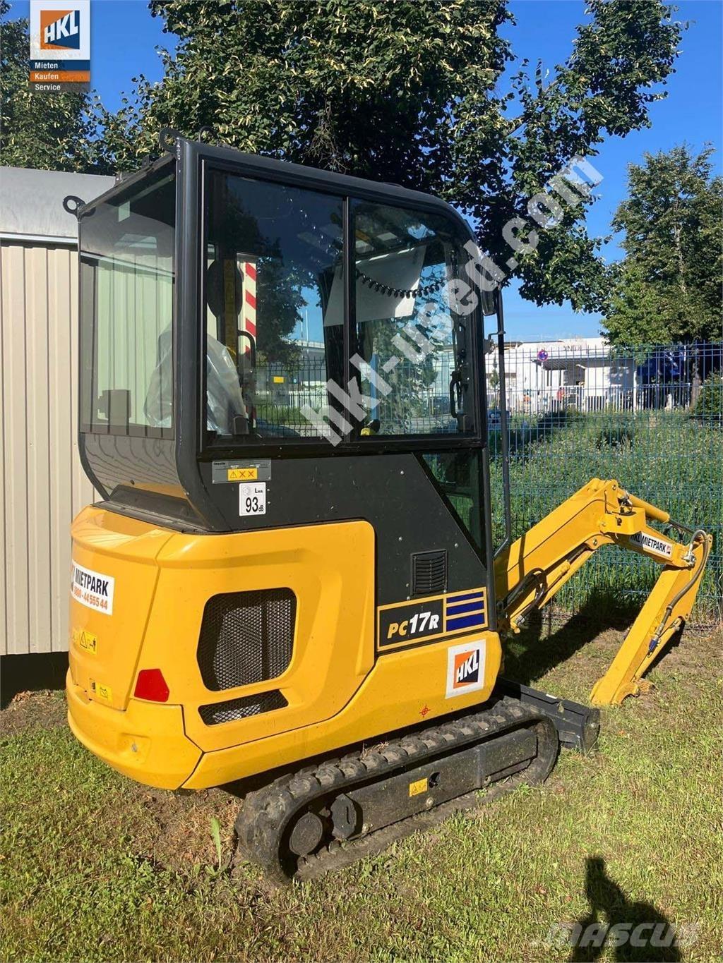 Komatsu PC 17 R-5 Мини екскаватори < 7 т