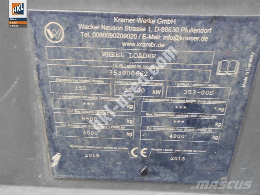Kramer 5075 Колесни товарачи