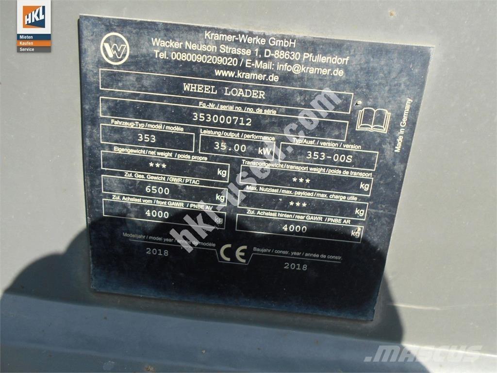 Kramer 5075 Колесни товарачи