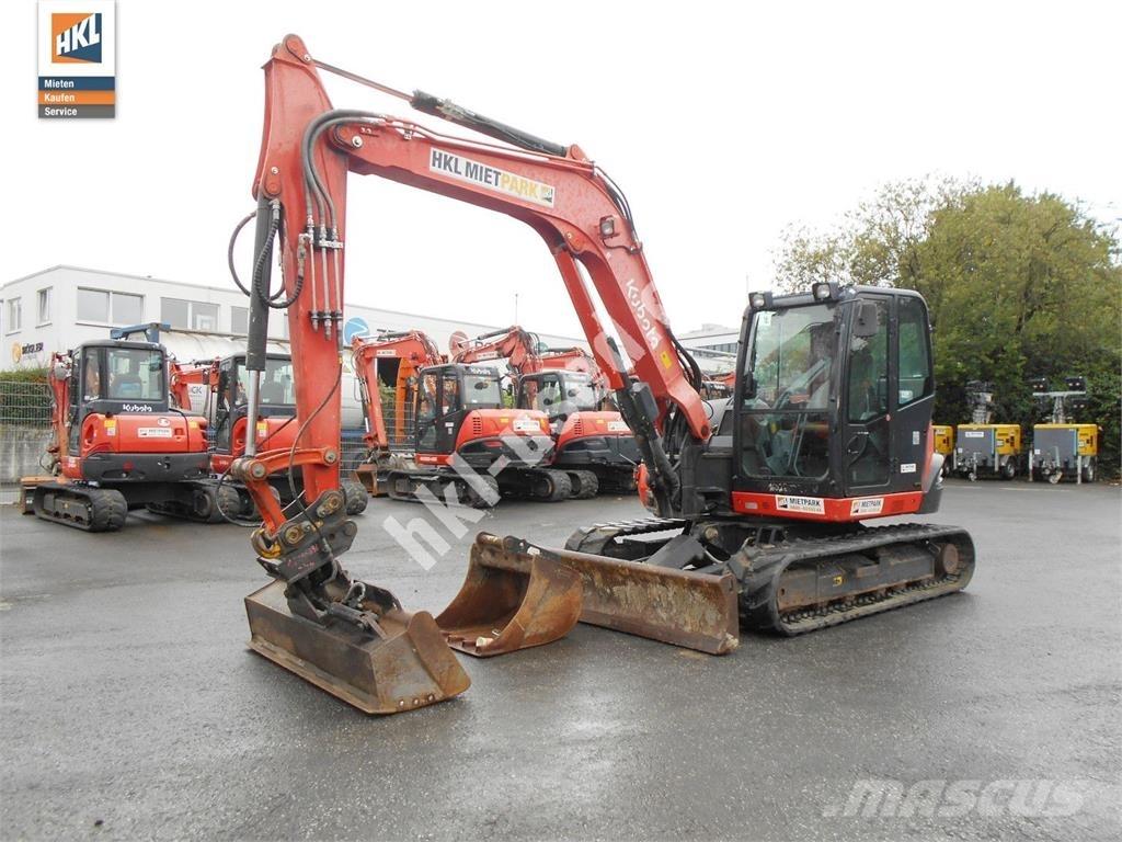 Kubota KX 080-4 Мини екскаватори < 7 т