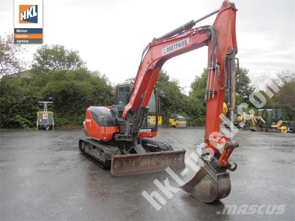 Kubota KX 080-4 Мини екскаватори < 7 т