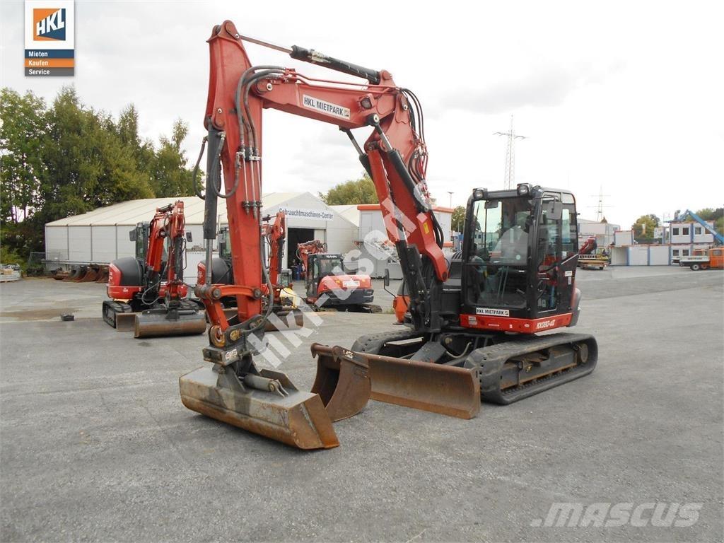 Kubota KX 080-4 Мини екскаватори < 7 т