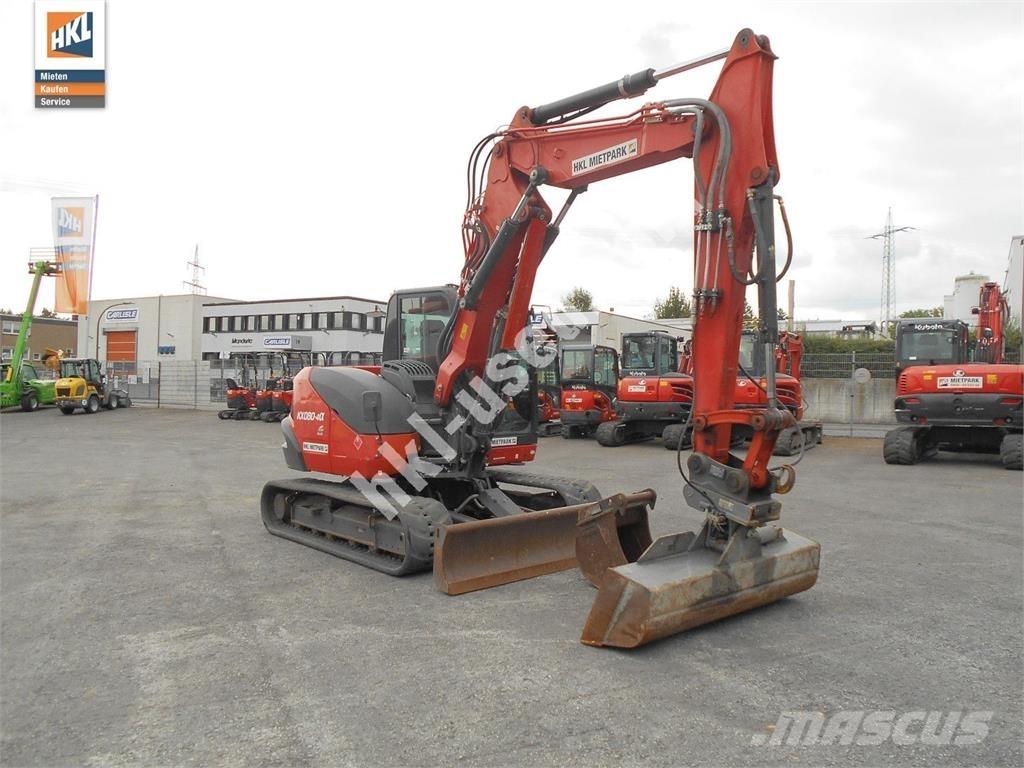 Kubota KX 080-4 Мини екскаватори < 7 т