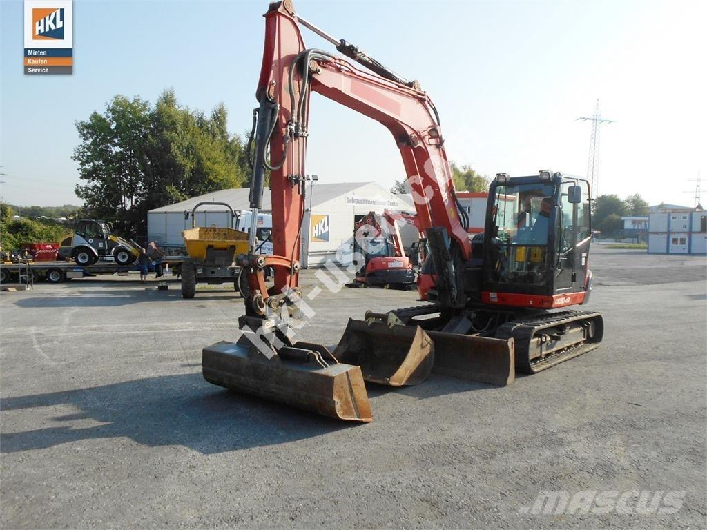 Kubota KX 080-4 Мини екскаватори < 7 т