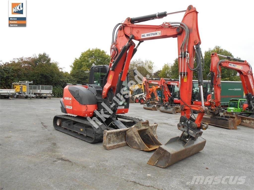 Kubota KX 080-4 Мини екскаватори < 7 т