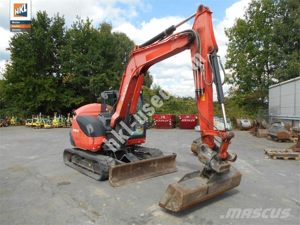 Kubota KX 080-4 Мини екскаватори < 7 т