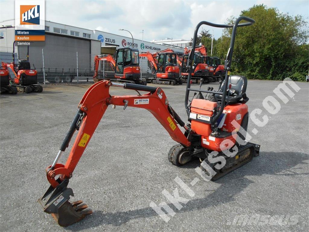 Kubota U 10-3 Мини екскаватори < 7 т