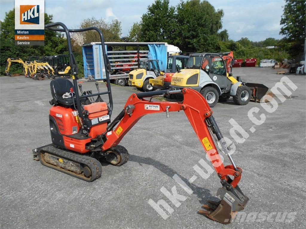 Kubota U 10-3 Мини екскаватори < 7 т