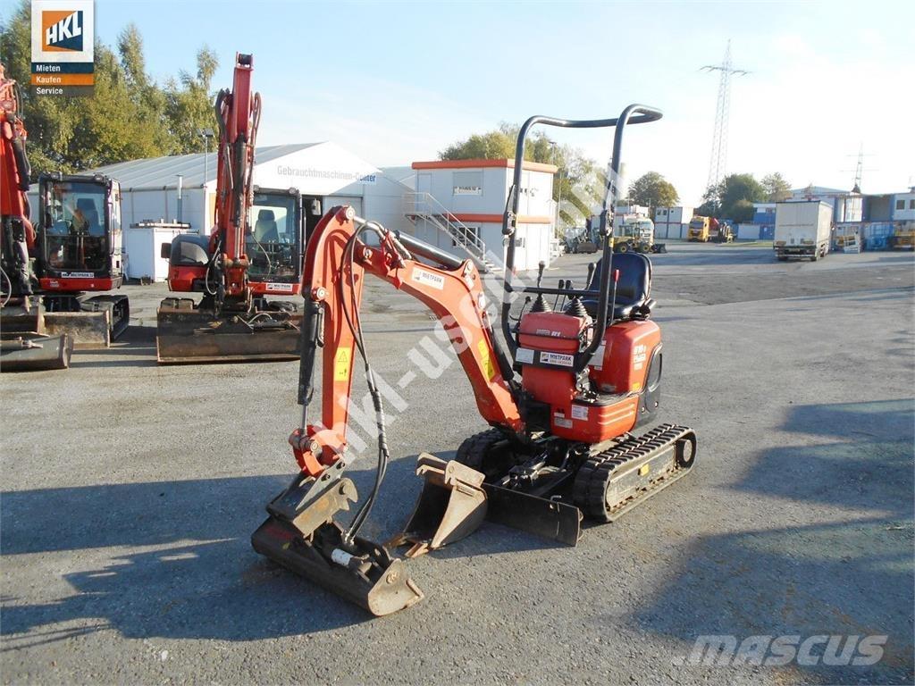 Kubota U 10-3 Мини екскаватори < 7 т