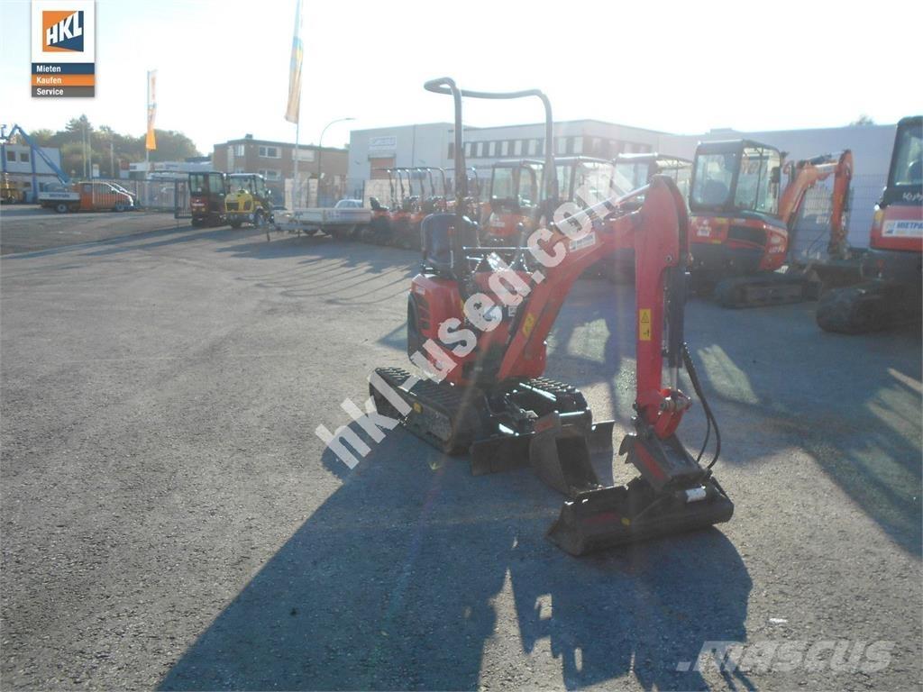 Kubota U 10-3 Мини екскаватори < 7 т