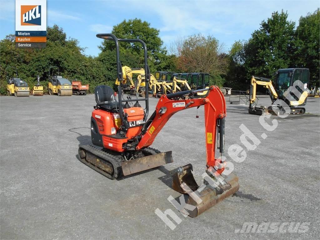 Kubota U 10-3 Мини екскаватори < 7 т