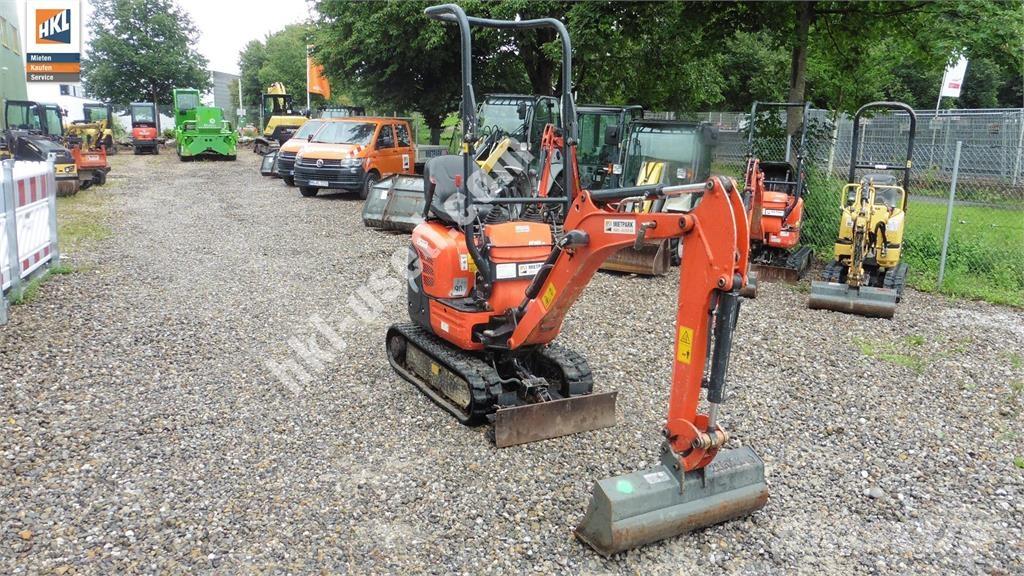 Kubota U 10-3 Мини екскаватори < 7 т