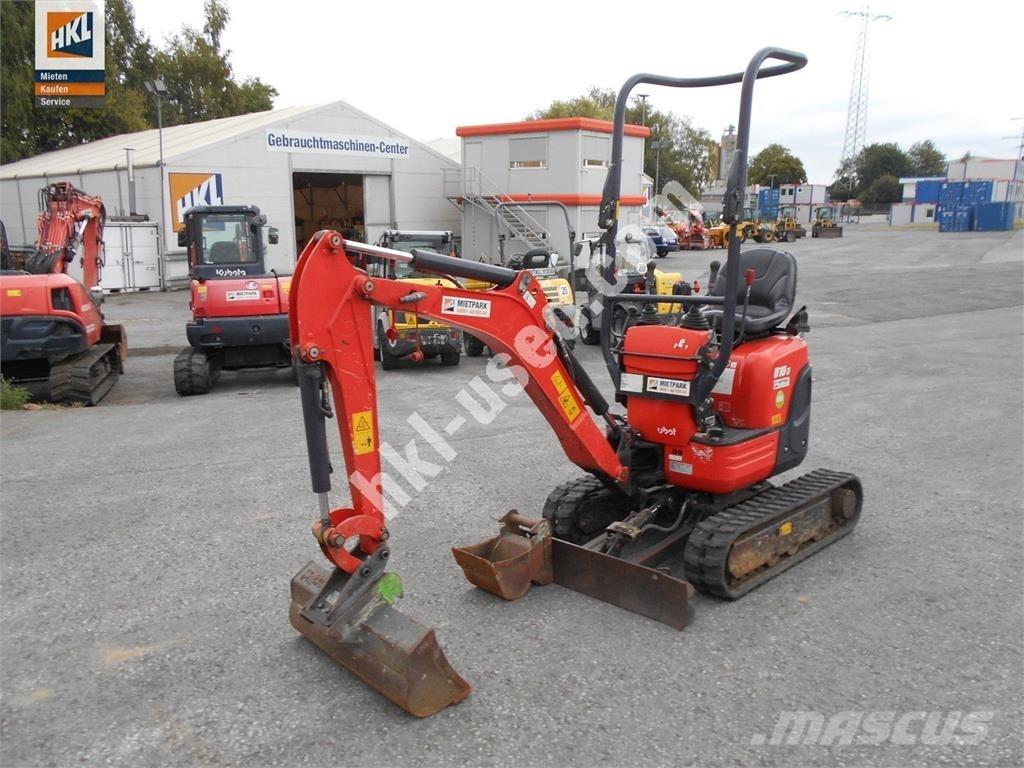 Kubota U 10-3 Мини екскаватори < 7 т